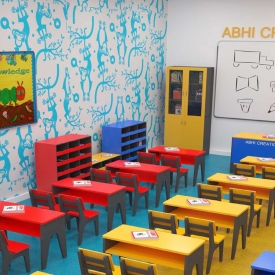 Wooden School Desk in Delhi