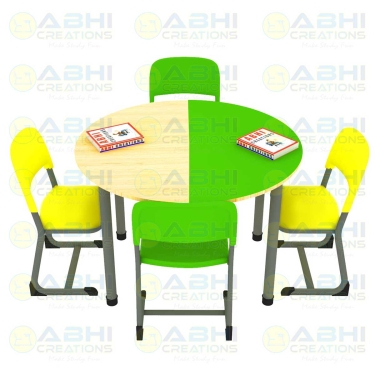 Abhi-608 Round Table Manufacturers, Suppliers in Delhi