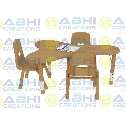 Amoeba Wooden Table with Pre Laminated 18mm Top Stylish Design and Easy to Clean Surface Table ( FO-701) Manufacturers, Suppliers in Mizoram