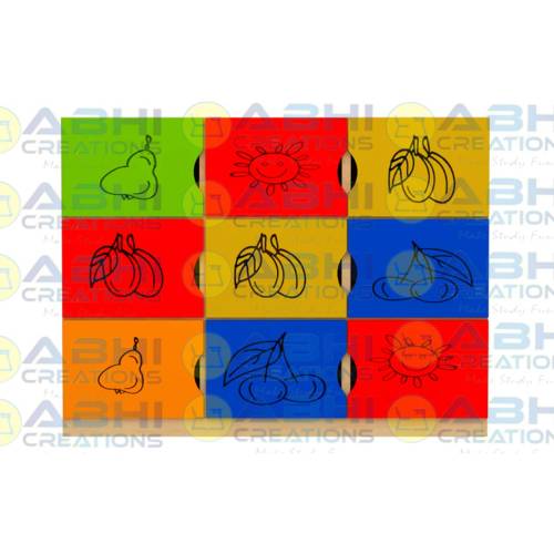 Arts of Fruits Nine Door Rack 18mm Prelam Board and PVC Edge Includes All Hardware and Accessories (STORAGE-1437) Manufacturers, Suppliers in Bokaro