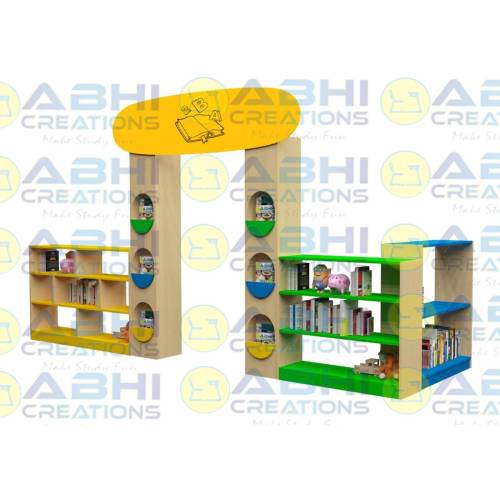 Baby Storage Racks Aurum Spaces Archway Furniture Kit Book Storage Gate Stylish Library Rack Center (LIB-1701) Manufacturers, Suppliers in Sultanpur