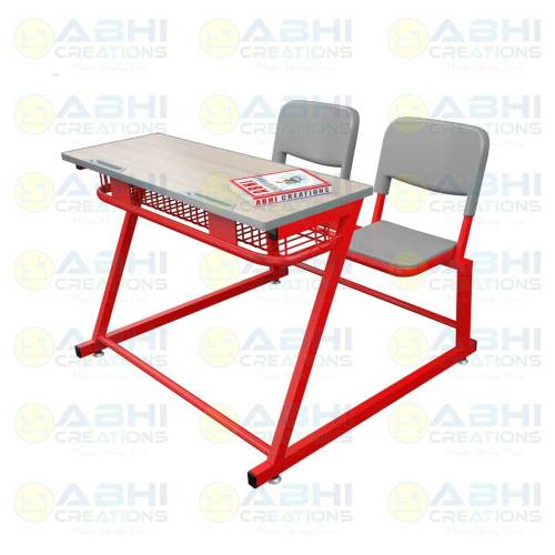 Classroom Dual Desk – 2-Seater for School, College and Educational Use (ABHI-208) Manufacturers, Suppliers in Assam