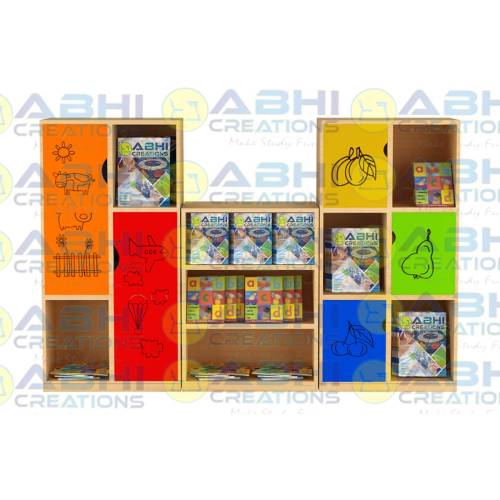 Compact Organizer Storage For Kids With Sturdy Prelam Board And Accessories (STORAGE-1421) Manufacturers, Suppliers in Bokaro