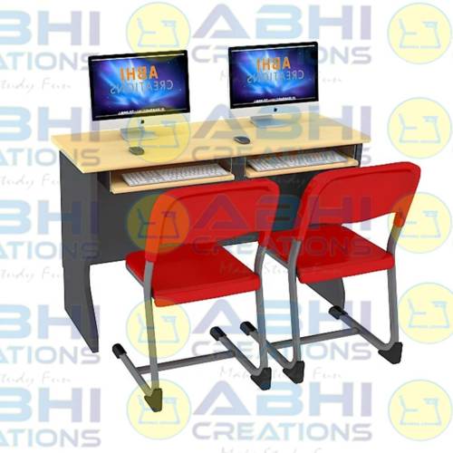 Computer Table Lab Furniture – Durable And Functional Desk For Labs And Educational Institutions (ABHI-805) Manufacturers, Suppliers in Haryana