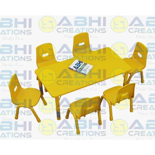 Durable Adjustable Table for Kids – 47x24x15-24 Inches, Powder-Coated Frame (CA-104) Manufacturers, Suppliers in Noida