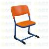 Durable Plastic Chair With Injection Moulded Seat And Back – Ideal For School, Classroom, Student, College, And Institutional Use (Abhi-1801) Manufacturers, Suppliers in Thane