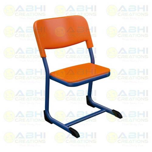 Durable Plastic Chair With Injection Moulded Seat – For School, Classroom, Student, College, Institution (Abhi-1801) Manufacturers, Suppliers in Thane