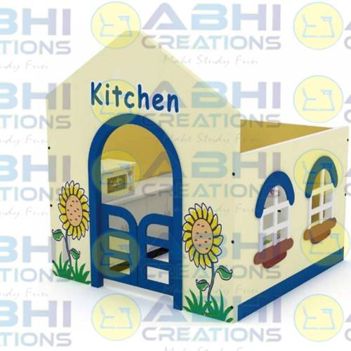 Fashion Modeling Kitchen Dollhouse Furniture Doll House Prelam Board with PVC Edge (DHS-2004) Manufacturers in Delhi