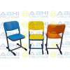 Injection Moulded Plastic Chair With Powder Coated Welded Frame – Ideal For School, Classroom, College, Student, And Institutional Use (Abhi-1803) Manufacturers, Suppliers in Thane