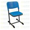 Injection Moulded Plastic Chair With Powder Coated Welded Frame – Ideal For School, Classroom, College, Student, And Institutional Use (Abhi-1803) Manufacturers, Suppliers in Thane