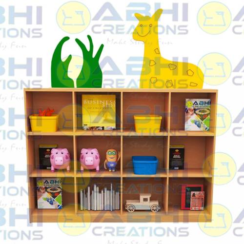 Kids Friendly Library Rack with Built In Chalkboard for Creative Fun (STORAGE-1410) Manufacturers, Suppliers in Sultanpur