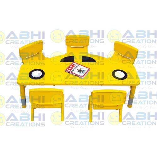 Kids Table and Chair Set – Powder-Coated Frame and Pre-Laminated Top (TS-602) Manufacturers, Suppliers in Bihar