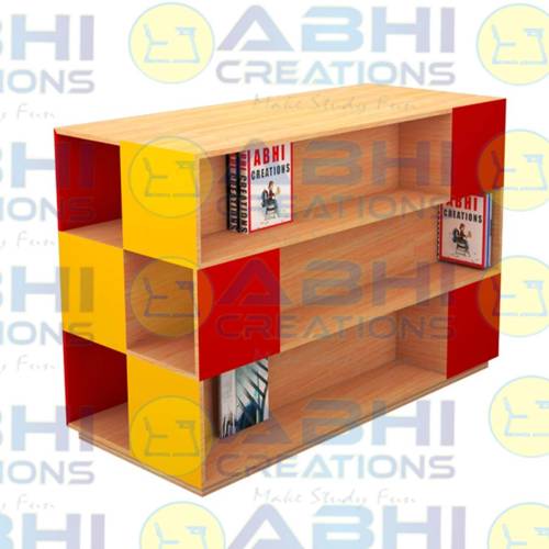 Library Storage Rack – Compact 18mm Prelam Board with PVC Edge (ABHI-705) Manufacturers, Suppliers in Haryana