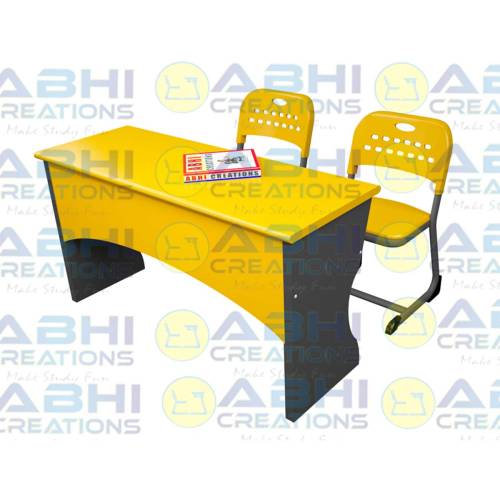 Modern Classroom Desk & Chair Set – Durable 18mm Ply with PVC Edge Injection Moulded Chair (ABHI-407) Manufacturers in Delhi