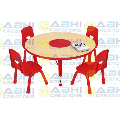 Modern Round Table for Small Spaces – Stylish and Functional (SF-202) Manufacturers, Suppliers in Bhiwani