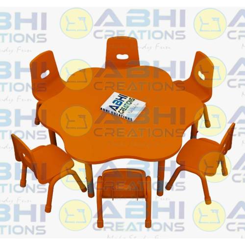 Modern Study Table – 47x47x15-24 Inches, Adjustable Legs with Pre-Laminated Top and PVC Protection (CA-101) Manufacturers, Suppliers in Noida