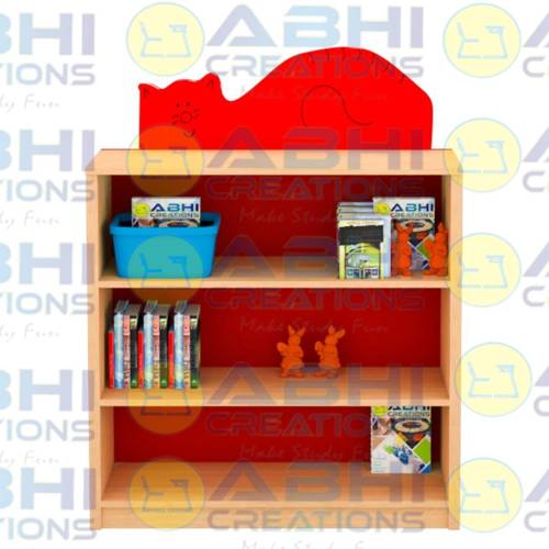 Modern Wooden Library Rack – Stylish Book Shelf for Home or Office Organization (STORAGE -1461) Manufacturers, Suppliers in Lakhimpur