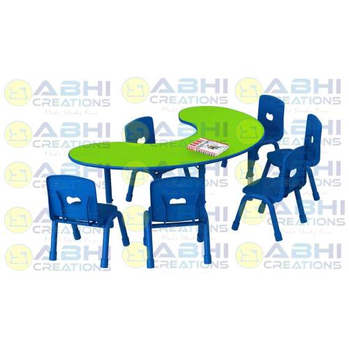 Moon-themed Kids Table – Perfect for Child Study (PS-302) Manufacturers, Suppliers in Bhiwani