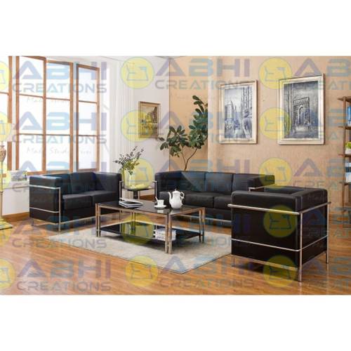 Office Sofa Set – High-Quality Prelam Board with PVC Edge for Lounge & Waiting Areas (ABHI-1707) Manufacturers, Suppliers in Bihar