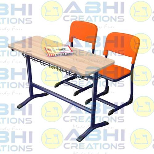 Perfect For School And College Use Chair Set With 18mm Prelam Table Top (ABHI-109) Manufacturers, Suppliers in Thane