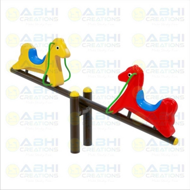 See Saw & Rockers AC-4442 SEE SAW ANIMAL SEAT Manufacturers, Suppliers in Delhi