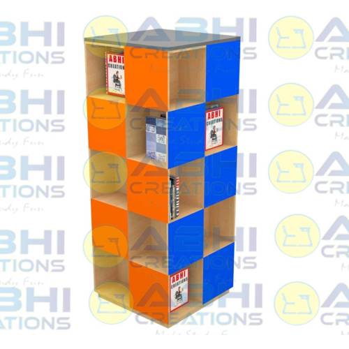 Space-Saving Square Storage Rack – Tall 18mm Prelam Board with PVC Edge (ABHI-710) Manufacturers, Suppliers in Bihar