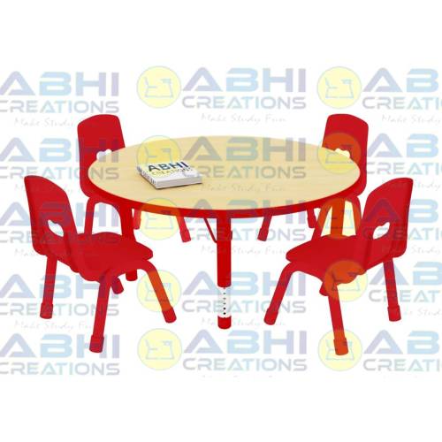 Space saving Round Table for Kids – Versatile Design for Every Room (FL-402) Manufacturers, Suppliers in Bhiwani