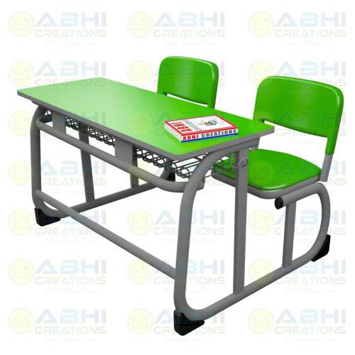 Standard Dual Desk Bench 2 Seater for School and College Use Table (ABHI-209) Manufacturers, Suppliers in Assam