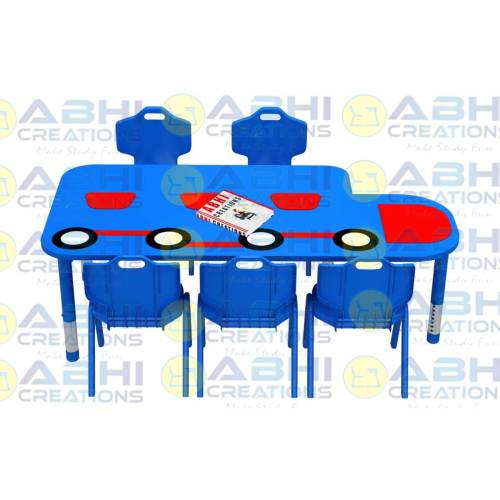 Table Kids Friendly Adjustable Table and Chair Set With Stylish and Easy to Clean (TS-603) Manufacturers, Suppliers in Bhiwani