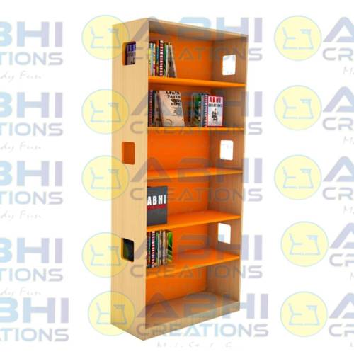 Tall Bookshelf – Sturdy Prelam Board Rack with PVC Edge Design (ABHI-619) Manufacturers, Suppliers in Haryana