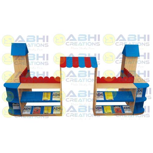 Wooden And Modern Storage Racks For Kids With 18mm Prelam Board (AS-1504) Manufacturers in Delhi