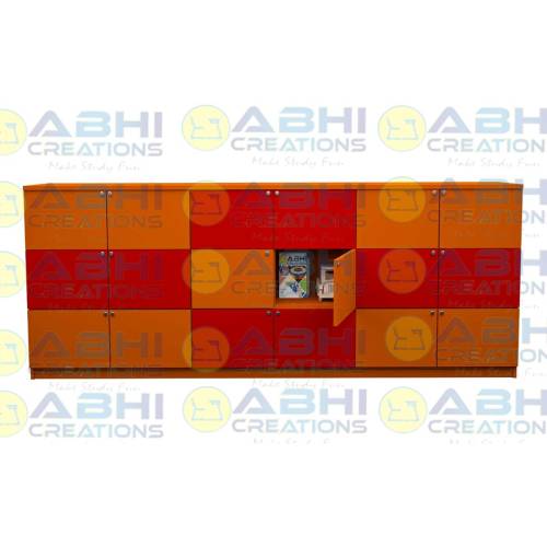 Wooden Library Almirah - Durable Book Organizer for School And College (STORAGE-1457) Manufacturers, Suppliers in Thane