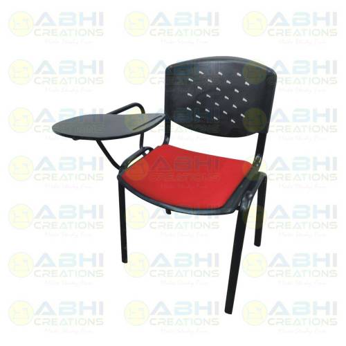 Writing Pad Chair for College – Powder-Coated Frame, and Air Cushion Seat (ABHI-1815) Manufacturers in Delhi